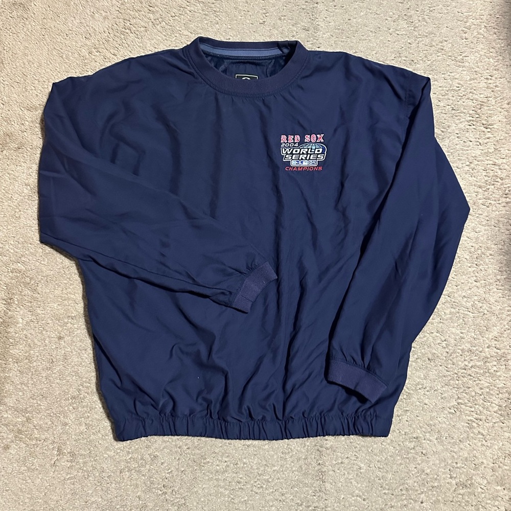 Men's Navy Red Sox World Series Crewneck